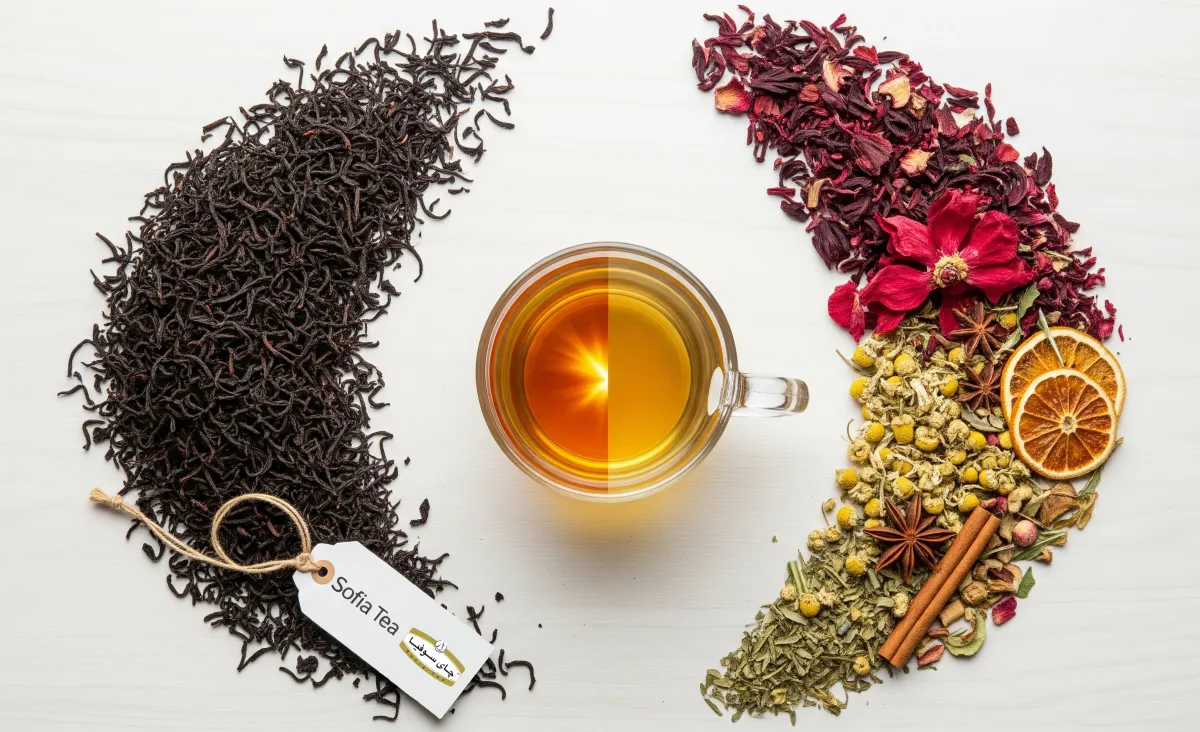 تفاوت چای با دمنوش