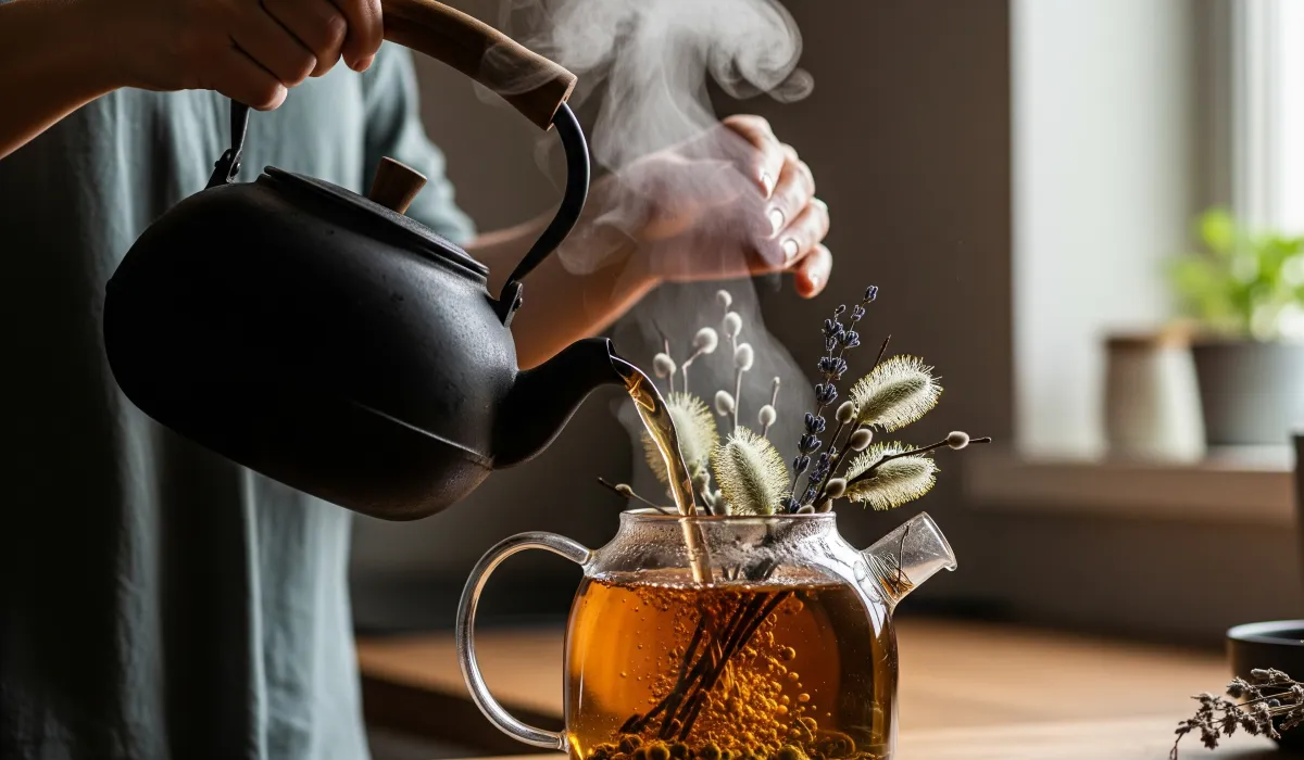 چجوری چای بیدمشک درست کنیم